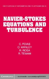 book Navier-Stokes Equations and Turbulence