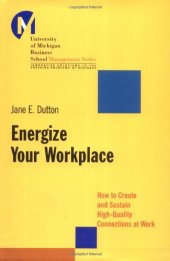 book Energize Your Workplace