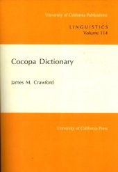 book Cocopa Dictionary