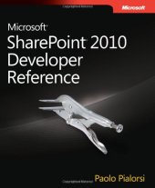 book Microsoft SharePoint 2010 Developer Reference