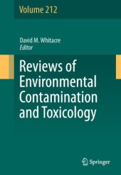 book Reviews of Environmental Contamination and Toxicology Volume 212