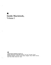 book Inside Macintosh, Volume I