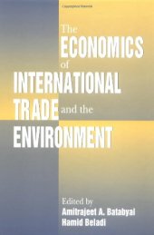 book The Economics of International Trade and the Environment