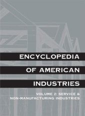 book Encyclopedia of American Industries (2 Volume Set)