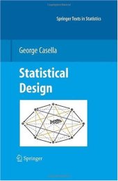 book Statistical Design