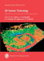 book 3D Seismic Technology: Application to the Exploration of Sedimentary Basins