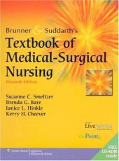 book Brunner and Suddarth's Textbook of Medical-Surgical Nursing, 11th Edition (2 Volumes in 1)