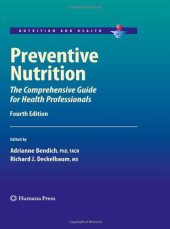 book Preventive Nutrition: The Comprehensive Guide for Health Professionals