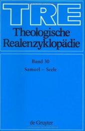 book Theologische Realenzyklopädie, Bd 30: Samuel - Seele