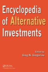 book Encyclopedia of Alternative Investments