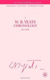 book A W.B. Yeats chronology