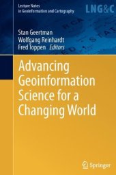 book Advancing Geoinformation Science for a Changing World