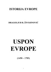 book Uspon Evrope: 1450 - 1789