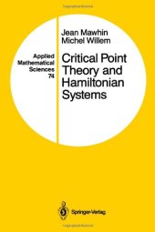 book Critical Point Theory and Hamiltonian Systems