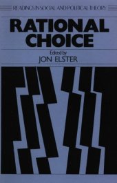 book Rational Choice (Readings in Social & Political Theory)