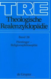 book Theologische Realenzyklopädie, Bd 28: Pürstinger - Religionsphilosophie