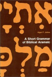 book A Short Grammar of Biblical Aramaic