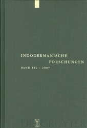 book Indogermanische Forschungen