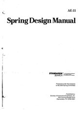 book Spring Design Manual (Ae (Series))