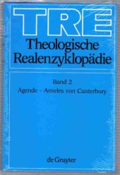 book Theologische Realenzyklopädie, Bd 2: Agende - Anselm von Canterbury