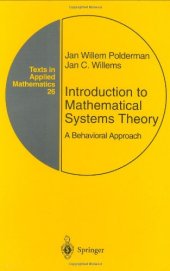 book Introduction to Mathematical Systems Theory: A Behavioral Approach