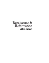 book Renaissance and Reformation, Almanac, Volume 2