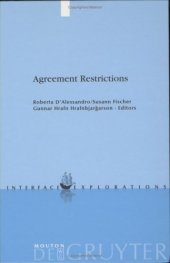 book Agreement Restrictions