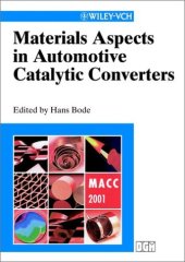 book Materials Aspects in Automotive Catalytic Converters