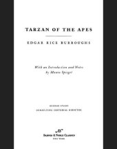 book Tarzan of the Apes (Barnes & Noble Classics Series)   