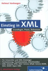 book Einstieg in XML: Aktuelle Standards: XML Schema, XSL, XLink