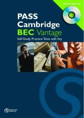 book PASS Cambridge BEC: Vantage Self-study Practice Tests