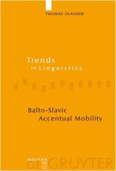 book Balto-Slavic accentual mobility