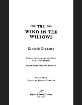 book Wind in the Willows (Barnes & Noble Classics Series)   