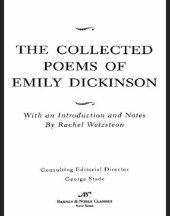 book The Collected Poems of Emily Dickinson (Barnes & Noble Classics Series)   