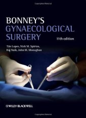 book Bonney's Gynaecological Surgery, 11th Edition