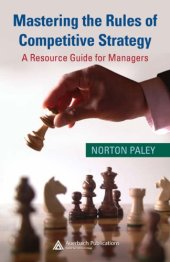 book Mastering the Rules of Competitive Strategy: A Resource Guide for Managers
