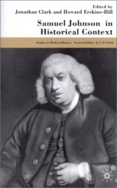 book Samuel Johnson in Historical Context (Studies in Modern History)