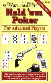 book Hold'Em Poker for Advanced Players (Advance Player)