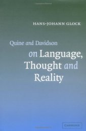 book Quine and Davidson on Language, Thought and Reality