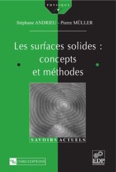 book Les surfaces solides : concepts et méthodes