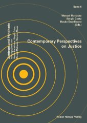 book Contemporary Perspectives on Justice (Zentrum und Peripherie, Band 6)