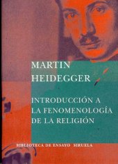 book Introducción a la Fenomenología de la Religión (GA 60)