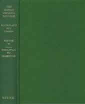 book Roman Imperial Coinage, Volume VI: From Diocletian's Reform (A.D. 294) to the Death of Maximinus (A.D. 313)