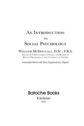 book An introduction to social psychology, 14th edition