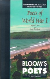 book Poets of World War I: Comprehensive Research and Study Guide (Bloom's Major Poets) (Part 1)