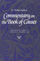 book Commentary on the Book of Causes (Thomas Aquinas in Translation)