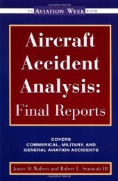 book Aircraft Accident Analysis: Final Reports