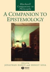 book A Companion to Epistemology