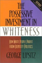 book Possessive Investment In Whiteness