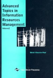 book Advanced Topics in Information Resources Management, Volume 2 (Advanced Topics in Information Resources Management Series)